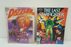 Marvel Graphic Novel #12 Dazzler The Movie Marvel Super Special No. 31 The Last Starfighter