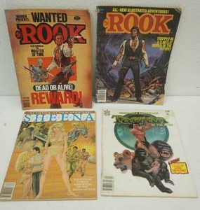 (4ct) Vintage Graphic Novels The Rook Vol. 1, No. 2 1979