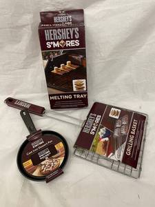 Hersheys Smores Grill Accessory Set (Lot of 3)