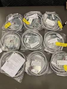 9 Coiled Metal Conduits in Bags. Hardware Kit Inside