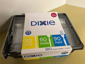 Dixie Clear Plastic Cutlery