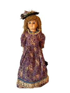 Turn of the Century German Bisque Head Pansy Doll by George Borgfeldt