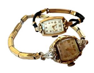 Vintage Bulova & Elgin Ladies Watches Mixed Lot