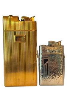 K - Vintage Evans Lighters (Lot of 2)