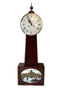 ULR - Vintage Beacon Hill Wall Clock With Wood Case