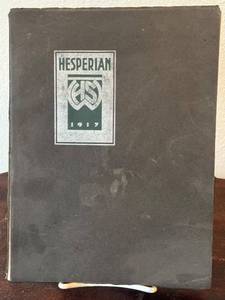 ULR - Antique 1917 Hesperian West High School Minneapolis Yearbook