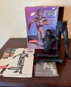 Vintage Screamin Star Wars C-3PO Model Figure Kit