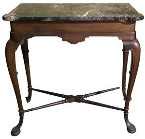 Marble Top Console Table