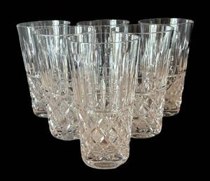 DR - Set of Six Waterford Maeve Crystal Tumblers
