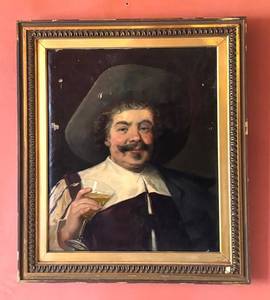 D - Vintage Reproduction the Merry Drinker by Franz Dumont