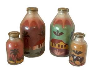 BR1 - Four Fabulous Sand Art Bottles