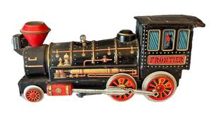 BR1 - Vintage Modern Toys Frontier Battery-Operated Tin Train