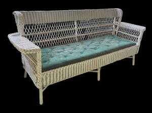 FP - Vintage Wicker Sofa