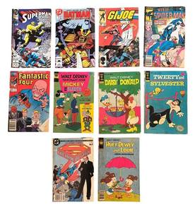BR1 - DC, Marvel & Disney Vintage Comic Book Collection