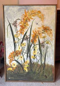 LR - Clarice Schoff Original Painting Framed