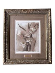 LR - Richard Sutton Daffodils I Framed Print