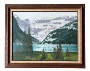 LR - Grace Berg Signed Original Landscape Framed Painting