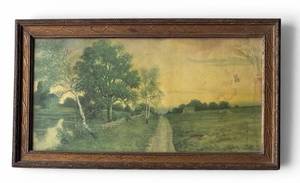 LR - George Howell Gay Country Road Print Framed