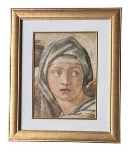 DR - Michelangelo Delphic Sibyl Framed Print