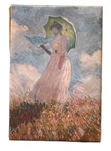 BR1 - Claude Monet Woman With a Parasol Print Unframed