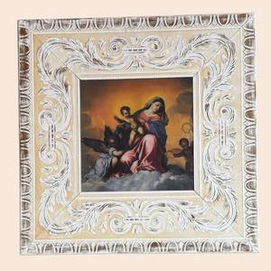 D - Antonio Gherardi Madonna With Child and Angels Framed Print