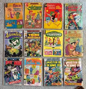 CB - Vintage Comic Book Mixed Lot of 12