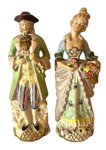 D - Vintage Occupied Japan Figurines Pair
