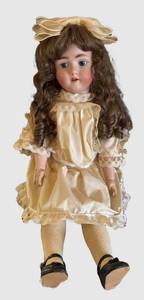 D - Antique German Bisque Doll No. 76