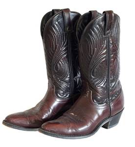 D - Laredo Cowboy Boots Size 8D Brown