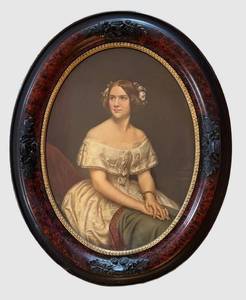 UBR - Vintage Jenny Lind Framed Portrait Print