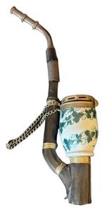 ULR - Vintage Tyrolean Porcelain Tobacco Pipe