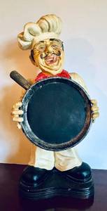 Den - Chef Menu Board 20 in Decorative Figure