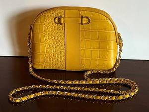 DR - Talbots Croc-Embossed Crossbody Bag