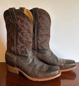 Den - Vintage Moonshine Spirit Brad Paisley Cowboy Boots Size 9