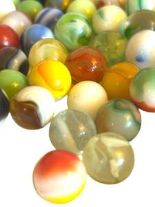 DN - Vintage Glass Marbles Mixed Lot