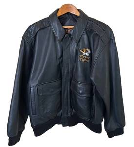 LR - Game Sportswear Flying Tigers Leather Jacket