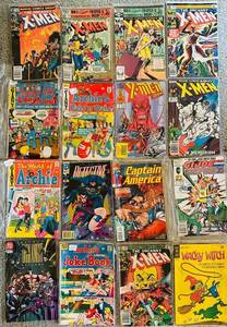 Den - Vintage Comic Books Mixed Lot - Marvel, Archie, DC, Gold Key