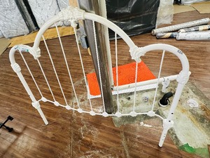 Ornate IRON HEADBOARD - Queen