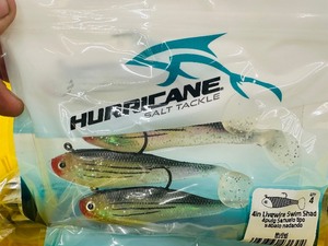 Retail Lot of SWIM BAIT (30 pkgs)  - Hurricane 4 in LiveWire Swim Shad SS4-4-98