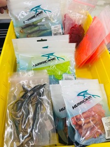 Retail Lot - 36 pkg (6 kinds)  Soft Plastic Swimbait