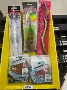 LOT of 9 - FISHING TACKLE - New in pkg