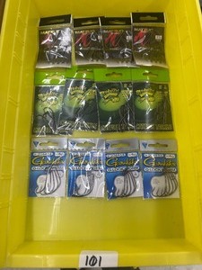 LOT of 12 - FISHING HOOKS - New in pkg - 3 kinds