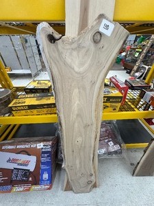 LOT of 2 - Live Edge Boards - ELM & CEDAR