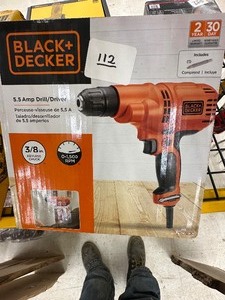 Black & Decker 38 in CORDED DRILL - 5.5 amp