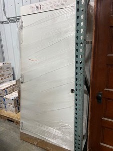 Single - Bauer Built - Right Hand Open - 36 in Hollow Core Solid Panel Interior Door - Painted White