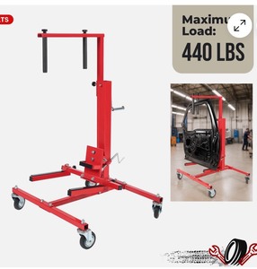 Adjustable Car Door Installer and Remover Jack Lift Hoist Bumper Jack Stand