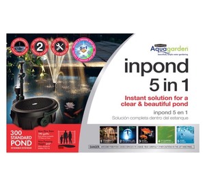 AquaGarden - POND PUMP KIT BLK 300GAL