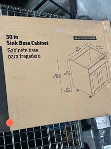 30 in Sink Base Cabinet - Project Source - Omaha