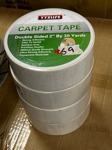 4 Rolls - Carpet Tape