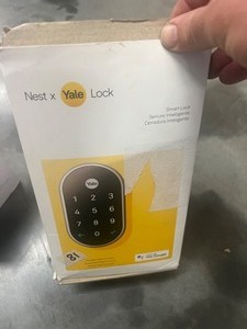 Google Nest x Yale Lock - Tamper-Proof Smart Lock for Keyless Entry - Keypad Deadbolt (stainless)